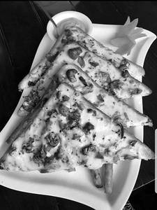 Melted Mushroom Cheese Sandwich