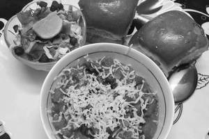 Cheese Pav Bhaji