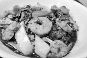 Prawns In Ginger Soy Sauce