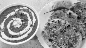 Dal Makhani & Butter Nan Combo ( 2 Pcs ) [No Onion No Garlic]