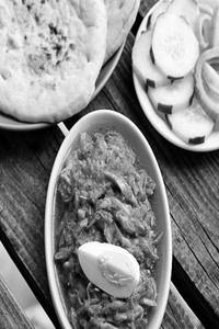 Chicken Bharta With Roti Combo [2 piece roti]