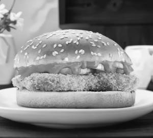 Veg makhani burger