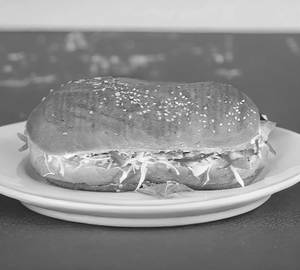 Veg Nuggets Burger sub Sandwich 
