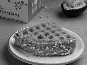 Nutty Peanut Butter Waffle