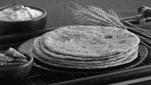 Sattu Paratha 2 pcs +dahi + achar