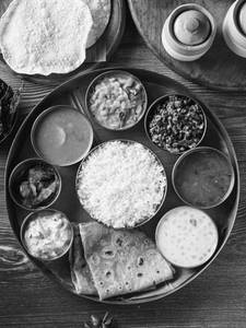 Santosham South Indian Thali