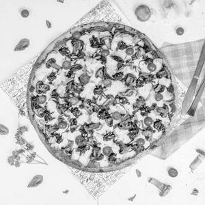 Pesto & Rocket Leaves Pizza