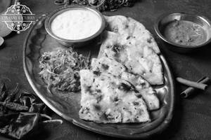 Aloo Paratha With Dahi [o]