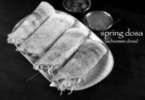 Schezwan Masala Onion Dosa