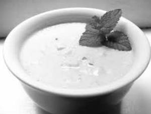 Pudina raita                 