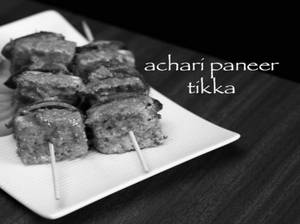 Paneer Achari Tikka