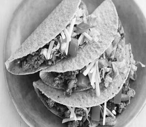 Desi Mushroom Mexican Taco