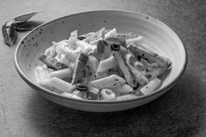 Penne Alfredo (non Veg)