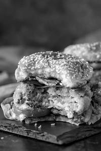 Veg With Cheese Burger