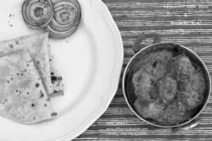 Roti with aloo dam [4]