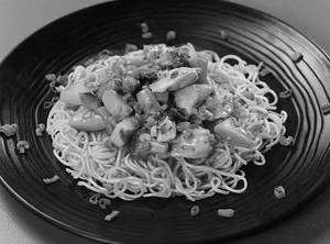 Chicken Pan Fried Noodles