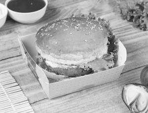 Raffs Special Jambu Veg Cheese Burger