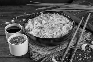 Veg Burnt Garlic Rice