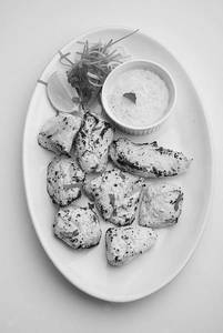 Malai Chicken Kebab Meal