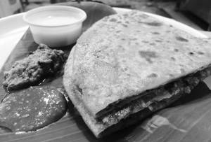 Malaysian parotta chicken