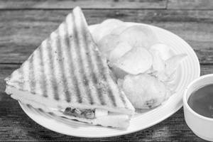 Paneer Tikka Cheese Sandwich