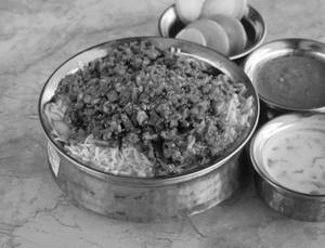 Mutton Keema Biryani