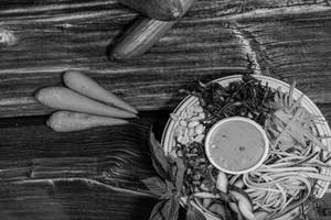 Thai Chicken Zoodle Salad Bowl
