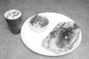 Chole Kulche With Lassi