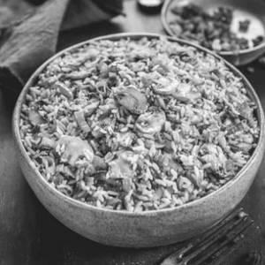 Mushroom Fried Rice