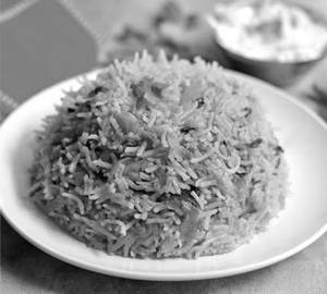 Plain biryani