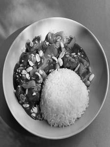 Kungpao Chicken & Sticky Rice