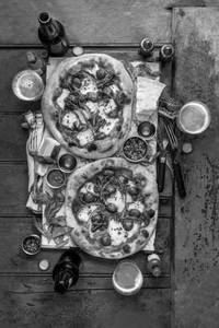Delicious desi pizza