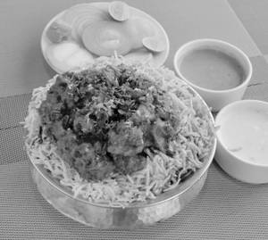 Mushroom Biryani