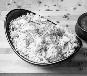 Veg Burnt Garlic Fried Rice