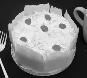 White Forest Cake