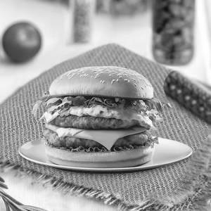 Jumbo burger