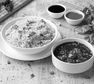 Chicken Manchurian Rice