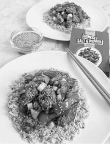 Egg Fried Rice + Chicken Chilli
