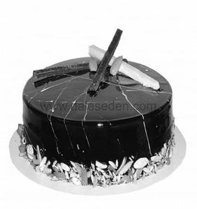 Eggless Walnut Choco Cake [ 450 Grams ]