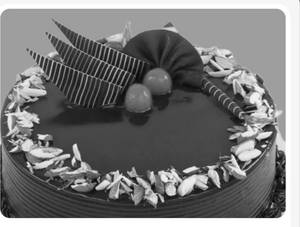 Chocolate Almond Cake 