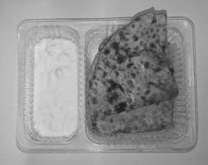 Tandoori Aloo Paratha With Curd