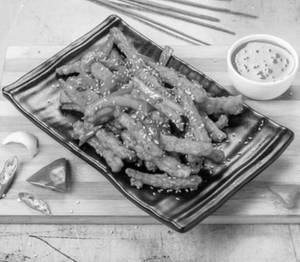 Honey Chilli Crispy Potato- Starter