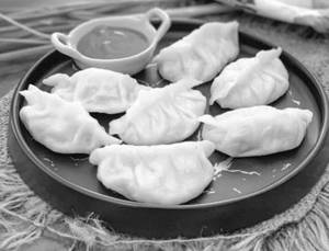 Chicken Steam Momos  8pc 