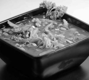 Baby Corn Mushrooms And Broccoli In Schezwan Sauce