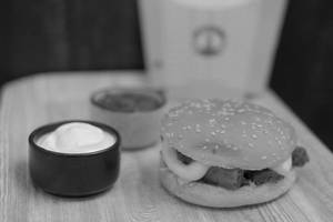 Mutton Kebab Burger
