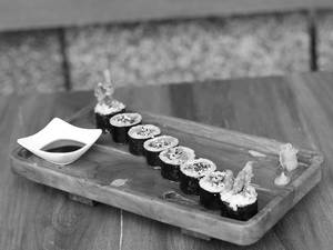 Magic Mushroom Salad Maki