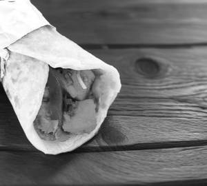 Paneer makhani kati roll