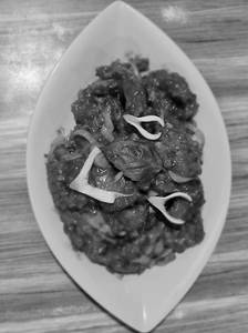 Thai Chicken Chilli Basil Leaves Dry