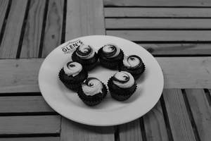 Cup Cake Small Choc Cream Cheese El (pack Of 6)