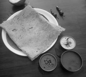 Onion Rava Dosa
